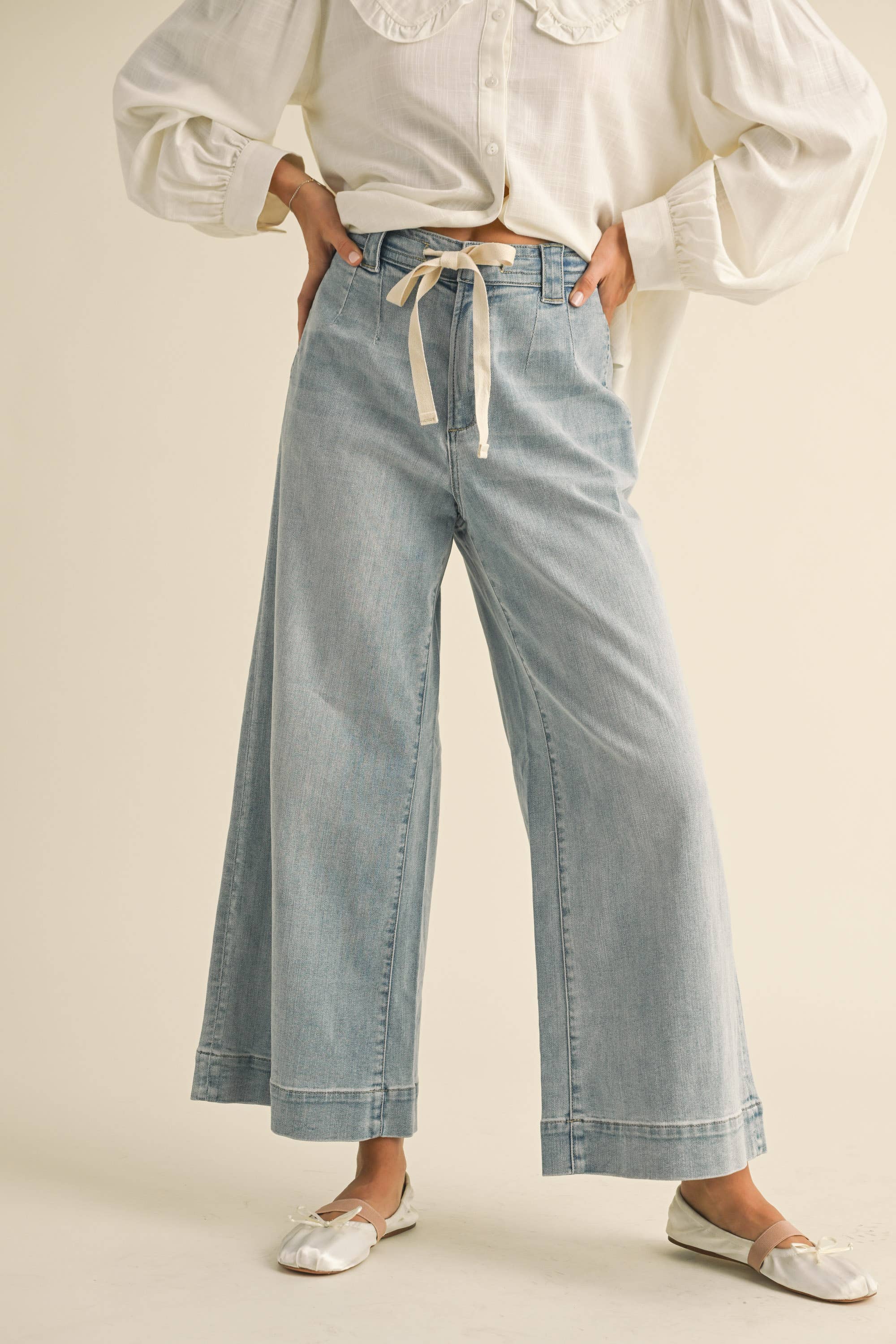 【BAON】Mimito summer washed wide denim pants 61GVOaRZtRL._AC_SY550_.jpg