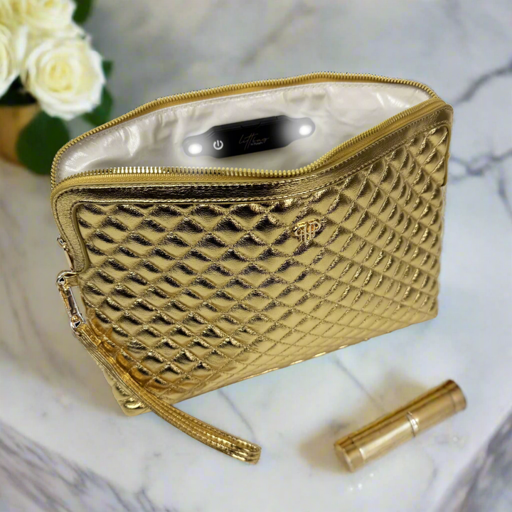 PurseN Litt Makeup Case - 24 Karat