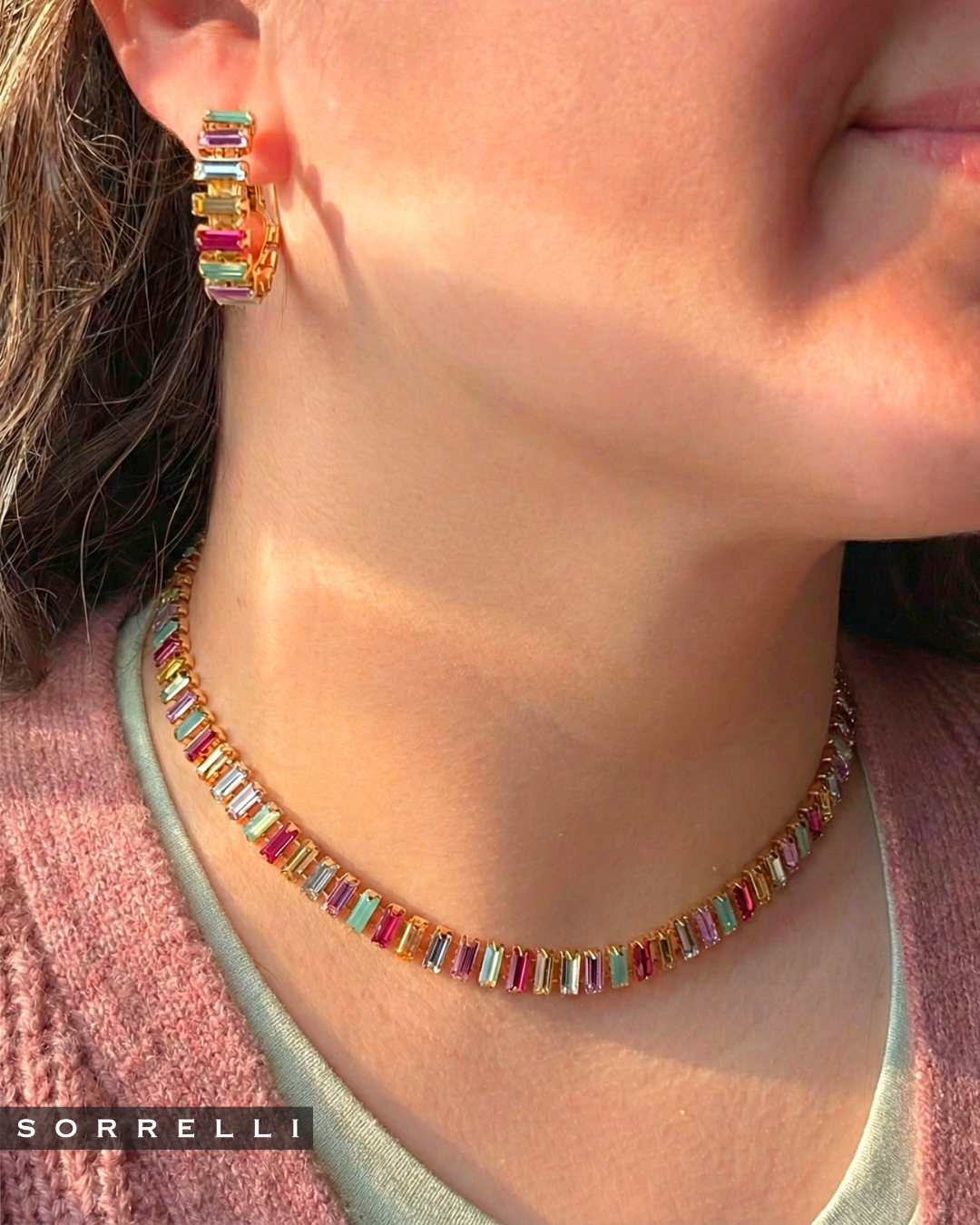 Sorrelli - Bianca Hoop Earrings - EFY55BGCPO