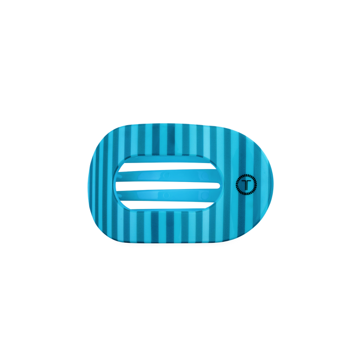 TELETIES - Splash Zone | Small | Flat Round Hair Clip