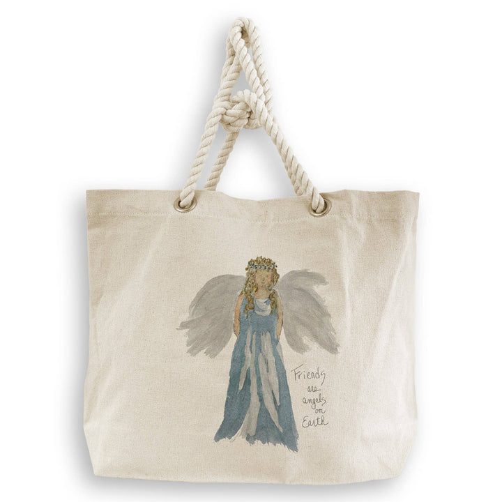 Blue Dress Angel Kitchen Towel