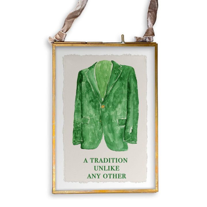 Green Jacket Dishtowel