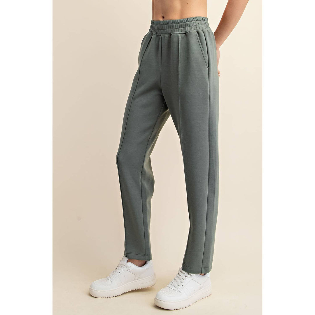 Modal Poly Span Scuba Pintuck Pant