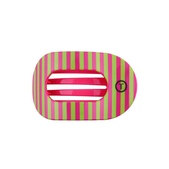 TELETIES - Summer Crush | Medium | Flat Round Hair Clip
