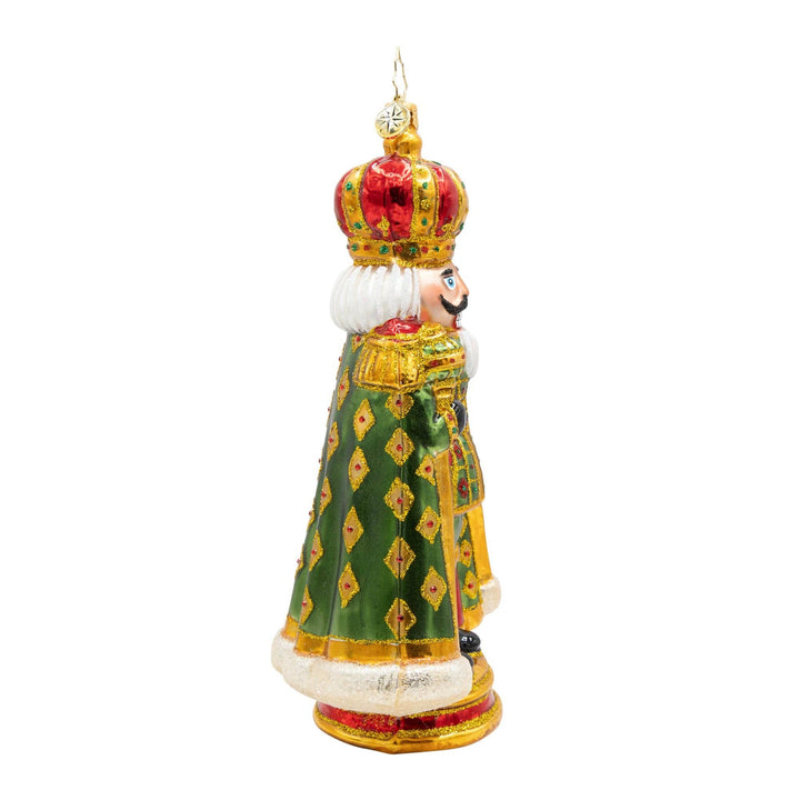 Holiday Glass Ornament – The Gilded Sentinel
