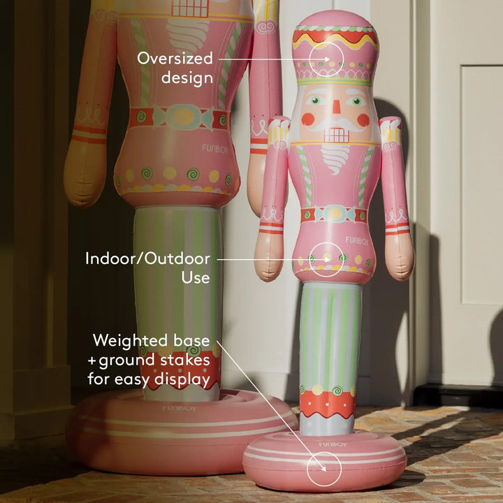 FUNBOY Candy Inflatable Nutcracker - 3.5 ft