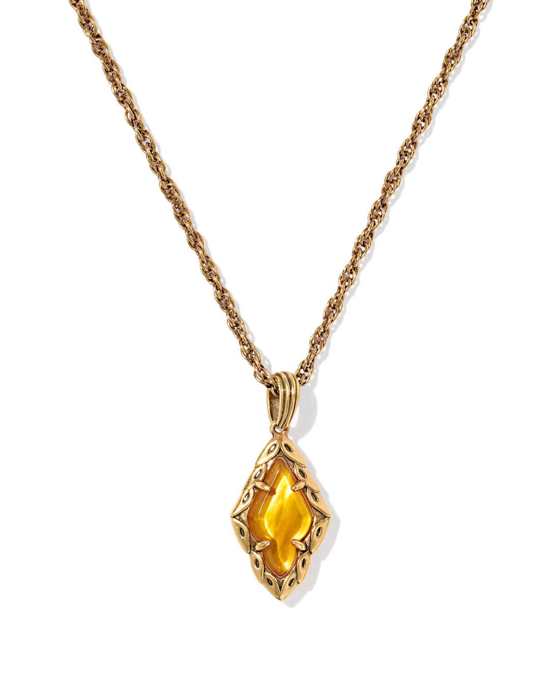 Adeline Vintage Short Pendant Necklace