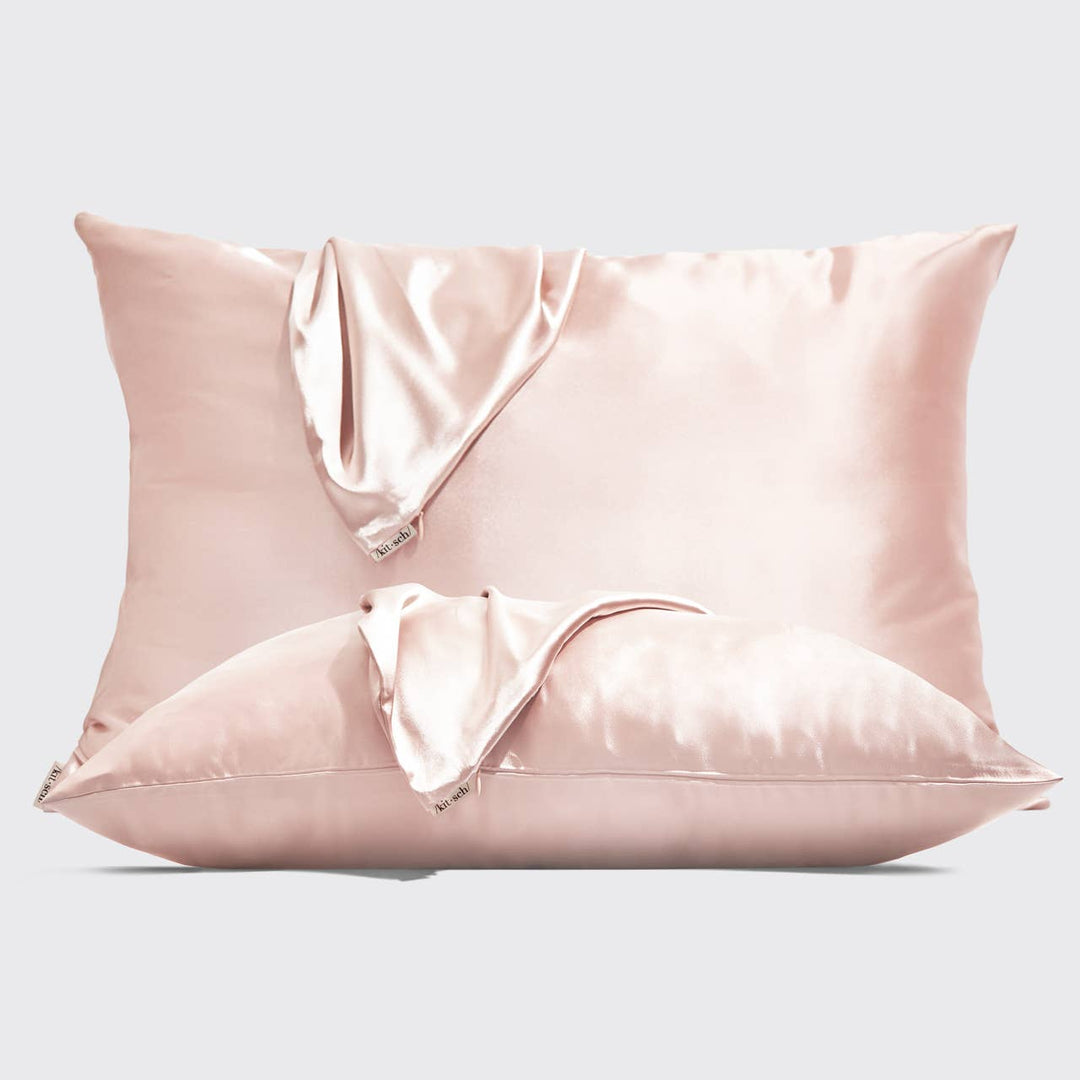 KITSCH  Holiday Standard Pillowcase 2pc - Blush