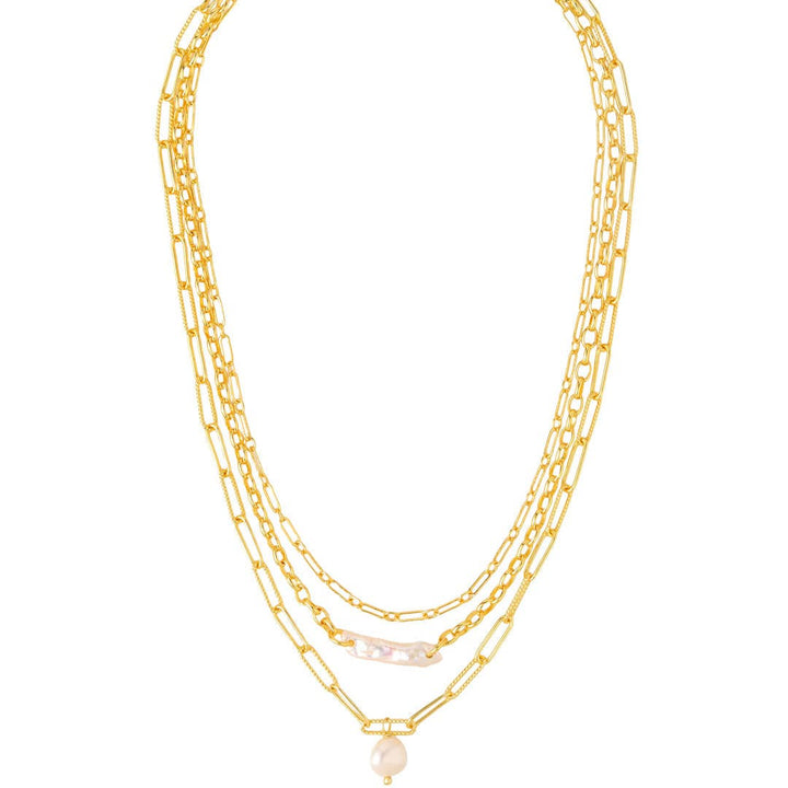 Imani Layered Necklace - 4NGK2BGMDP