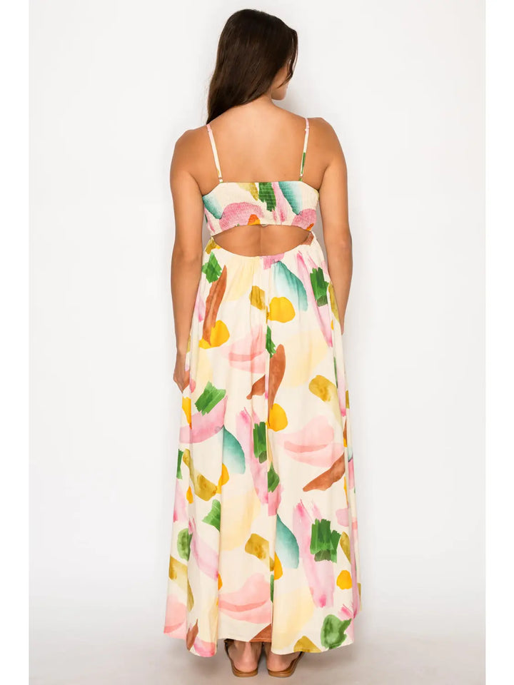 Nympha Bloom Maxi Dress