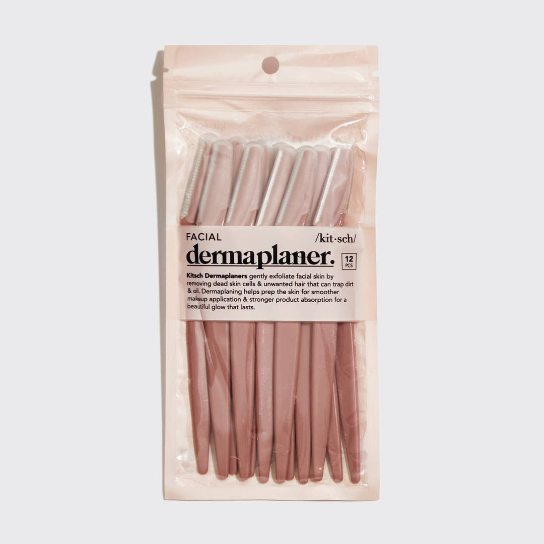 KITSCH - Eco-Friendly Dermaplaner 12 pack- Terracotta