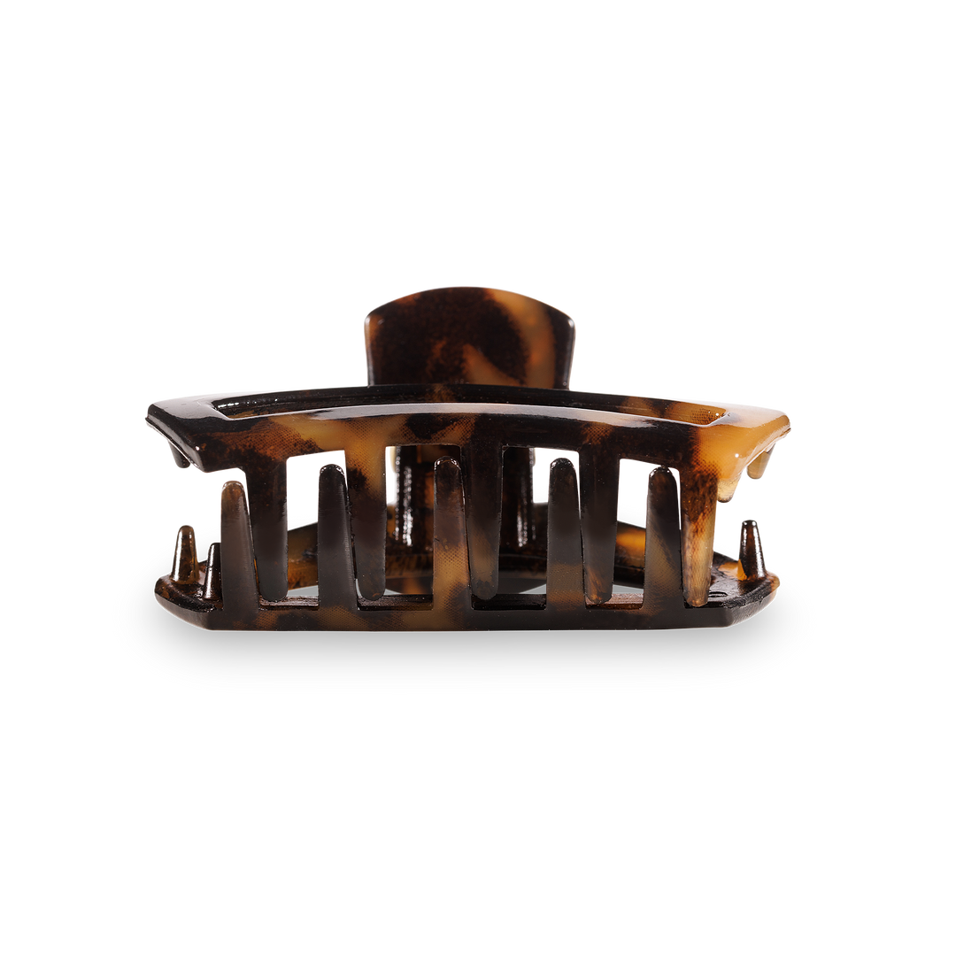 TELETIES - Open Hair Clip | Tiny | Tortoise