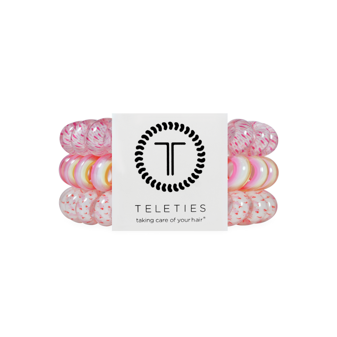 TELETIES - Just Keep Swimming | Large | Hair Ties
