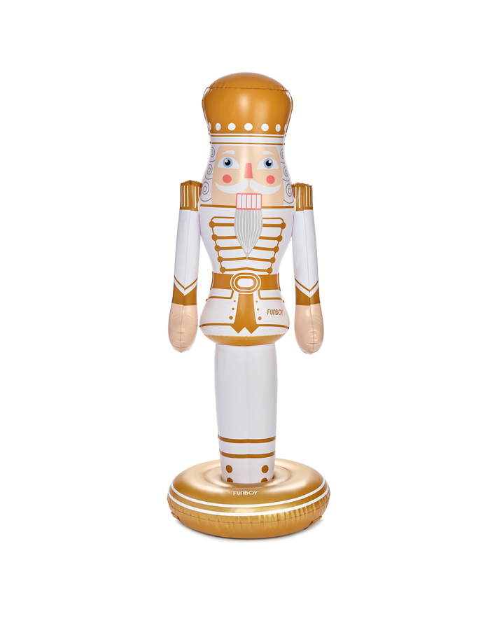 FUNBOY Gold Inflatable Nutcracker - 5 ft