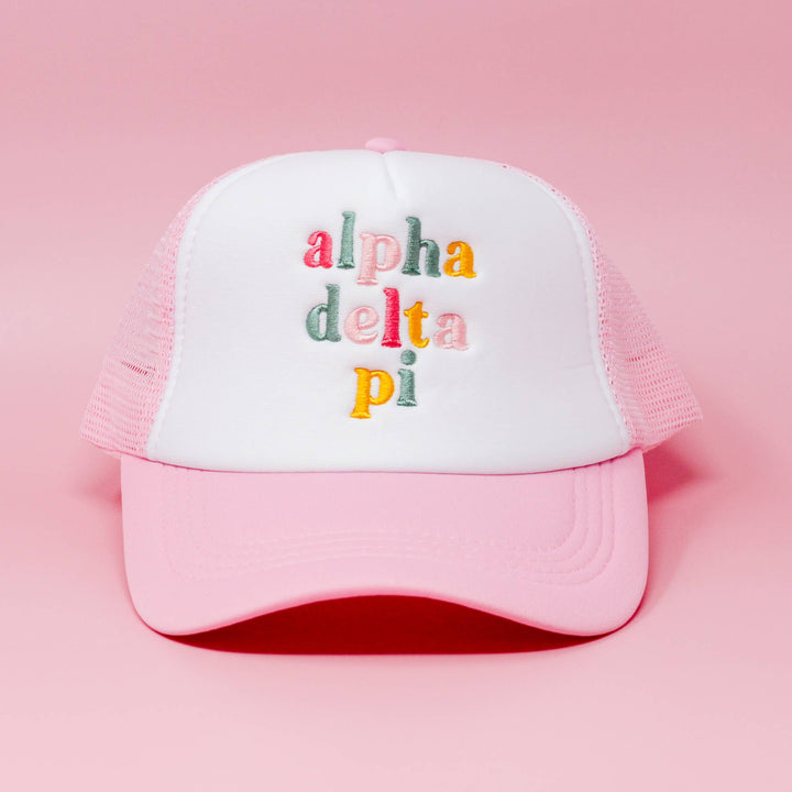 Greek Sorority Embroidered Trucker Hats