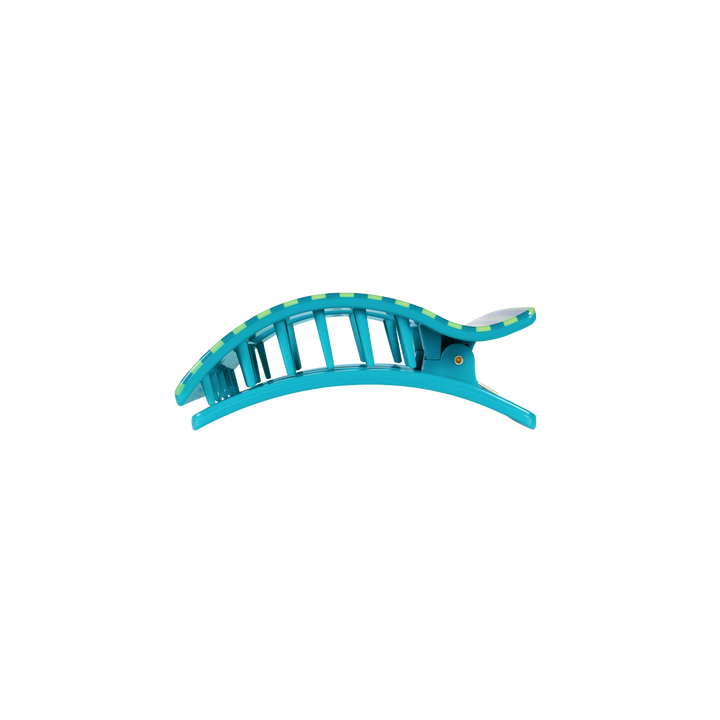 TELETIES - Cabana Cutie | Small | Flat Rectangle Hair Clip