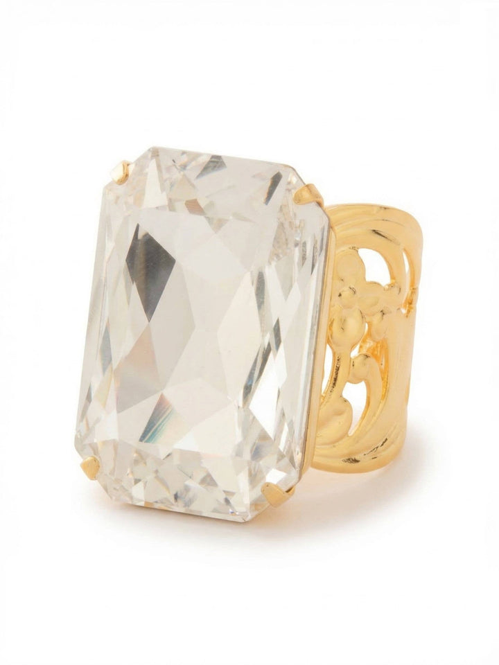 Sorrelli Viretta Adjustable Cocktail Ring