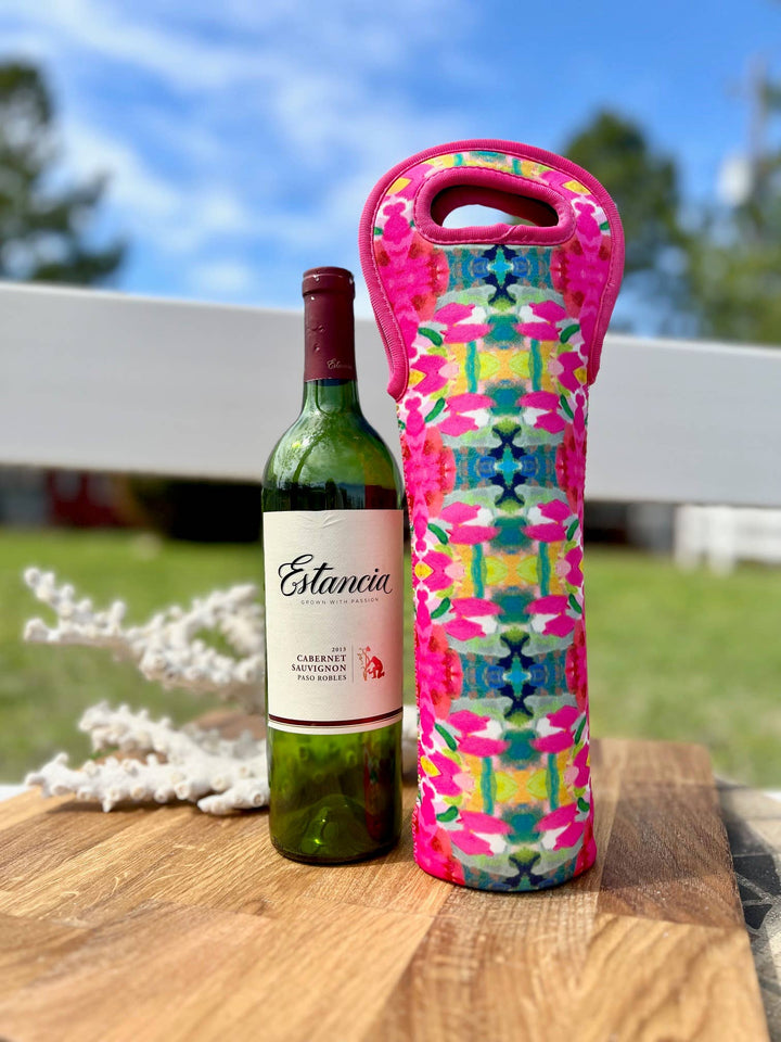 Laura Park Pink Paradise Wine Sleeve