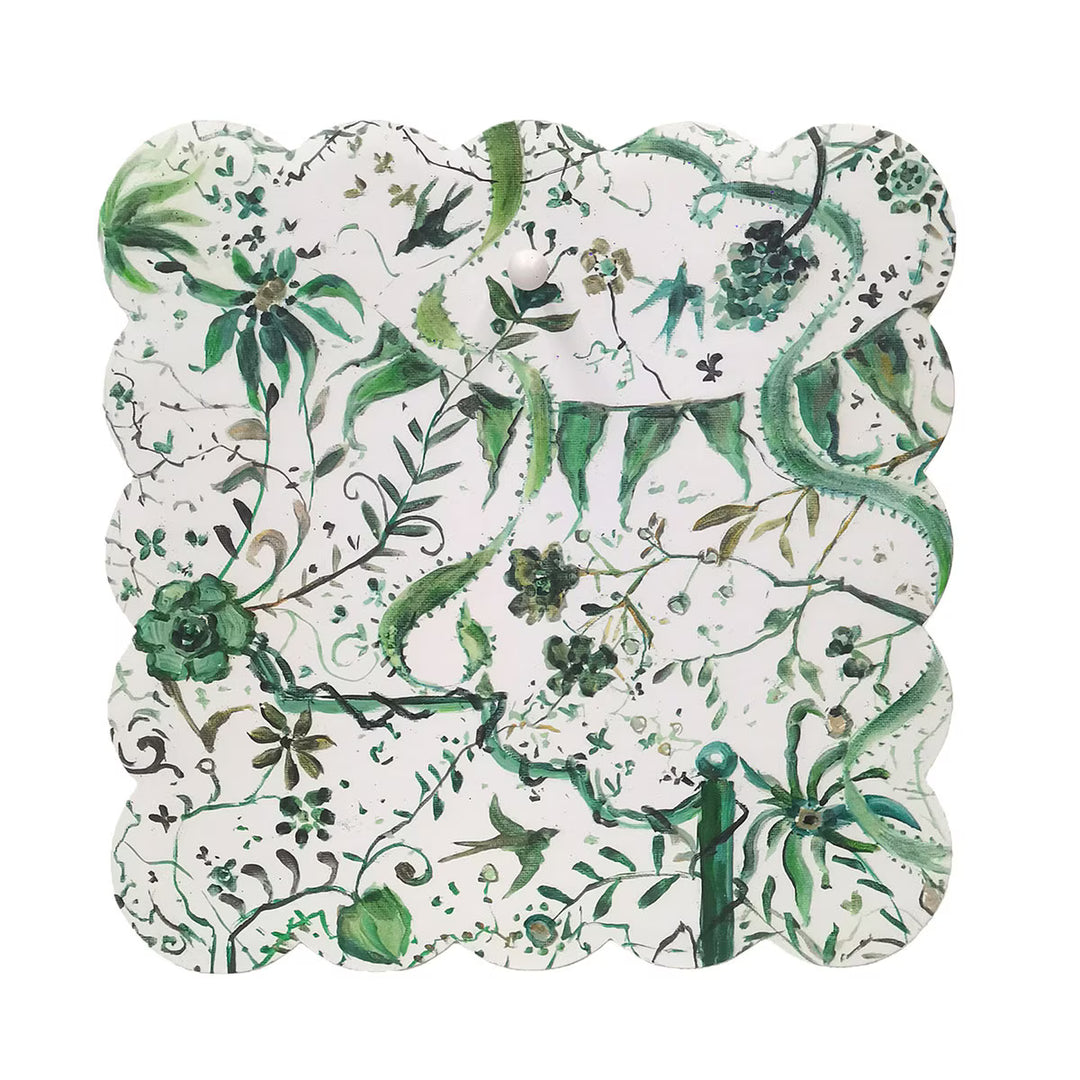 Chinoiserie Scallop Display Board