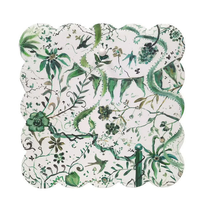 Chinoiserie Scallop Display Board