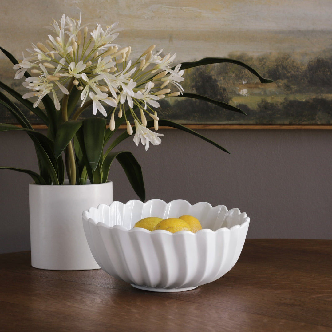 VIDA Vienna Medium Bowl (White)
