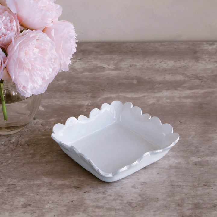 VIDA Colette Beverage Napkin Holder (White)