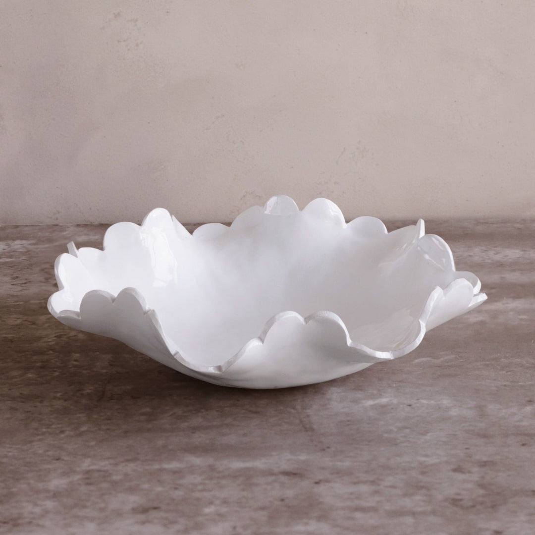 VIDA Colette Medium Bowl (White)
