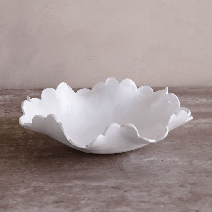 VIDA Colette Medium Bowl (White)