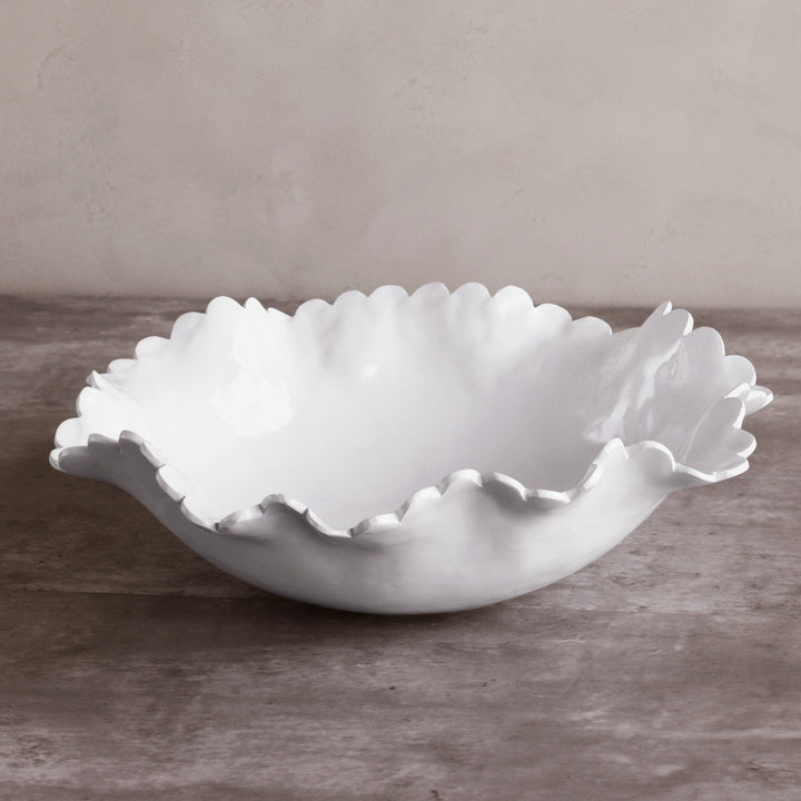 VIDA Colette Large Bowl (White)