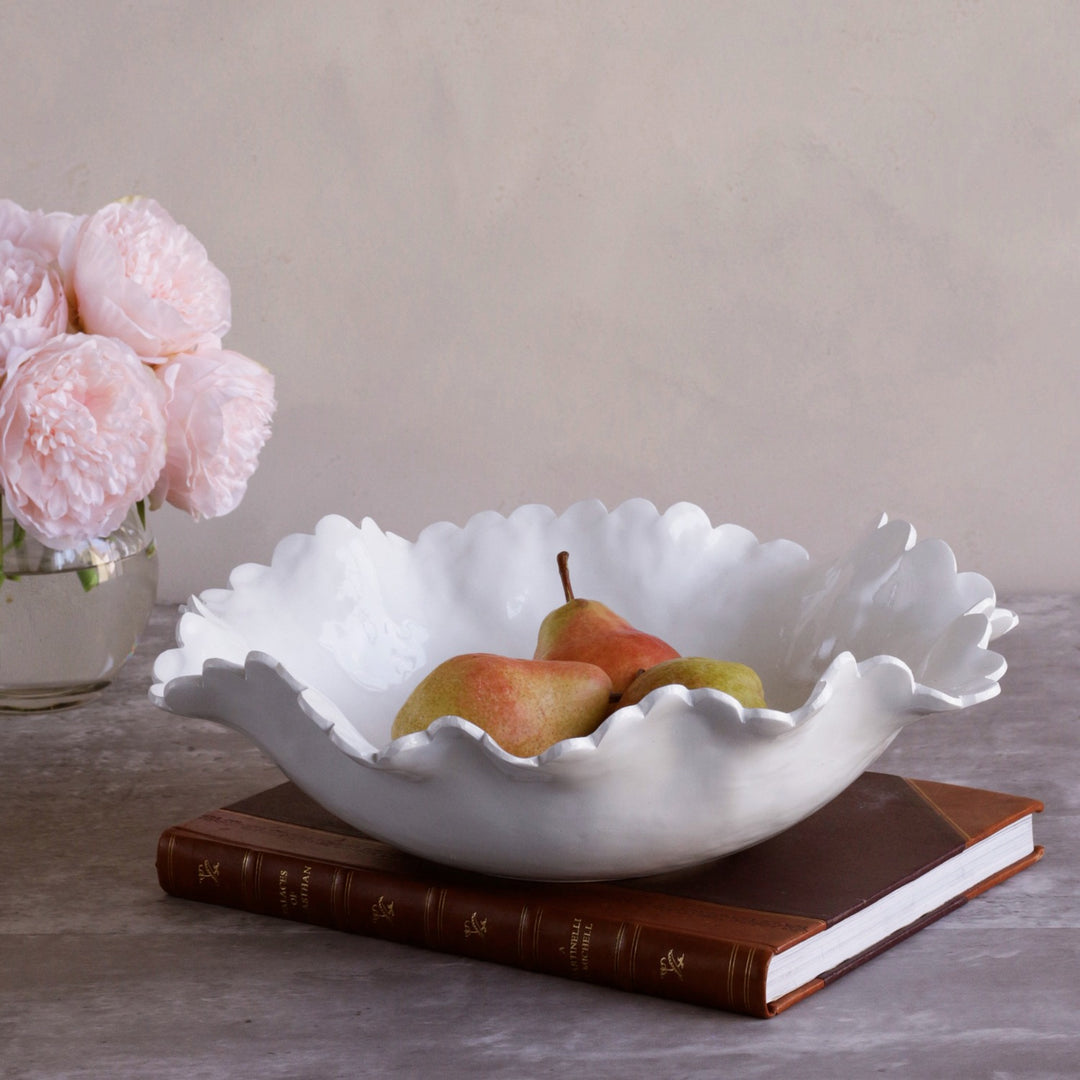 VIDA Colette Large Bowl (White)