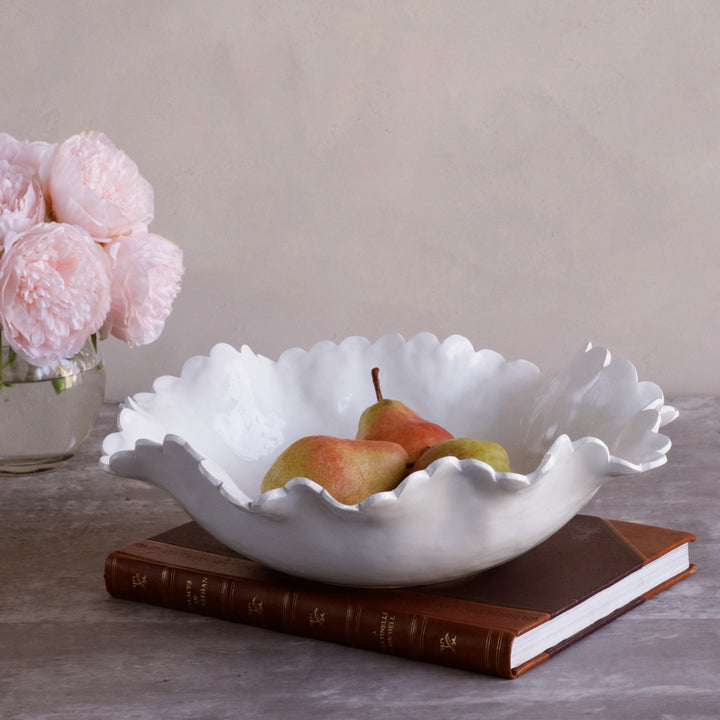 VIDA Colette Large Bowl (White)