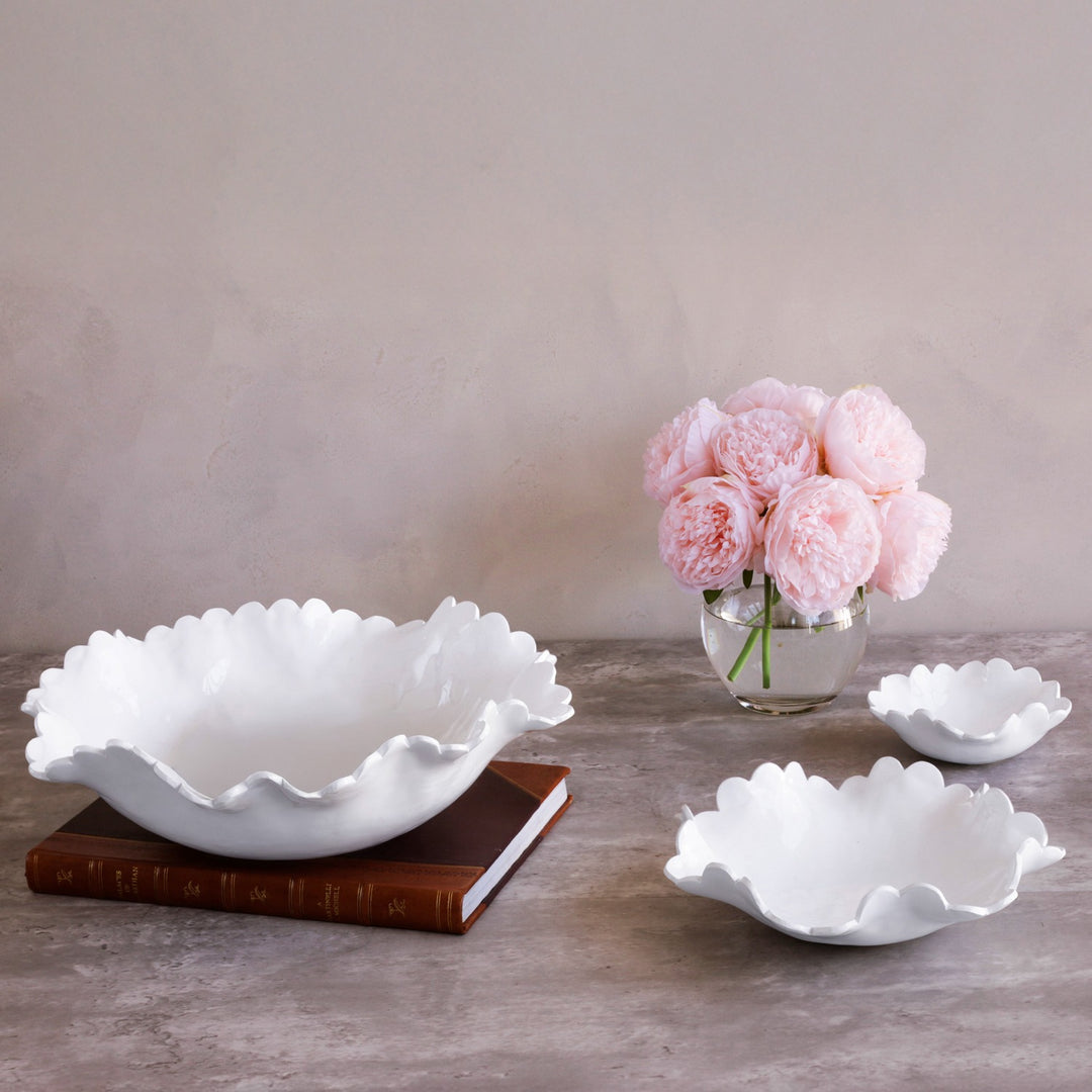 VIDA Colette Large Bowl (White)
