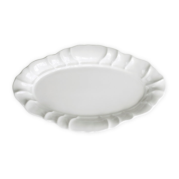 VIDA Tuscany Large Oval Platter (White)