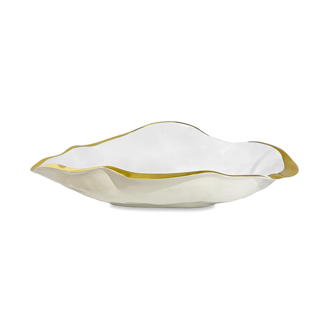 ENCANTO Claire Large Bowl (Cream and White)