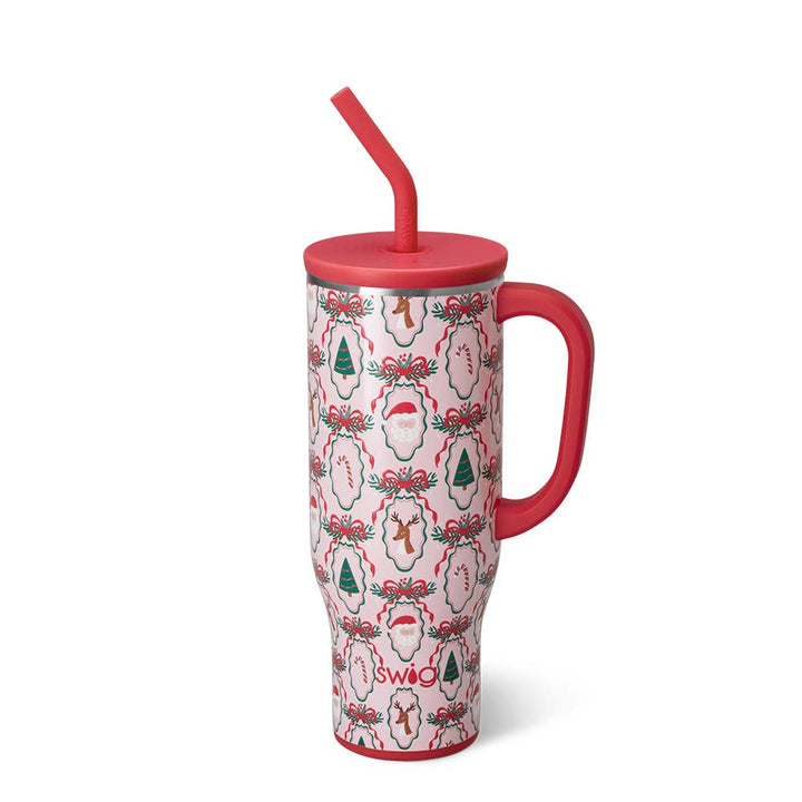 Christmas Cameos Mega Mug (30oz)