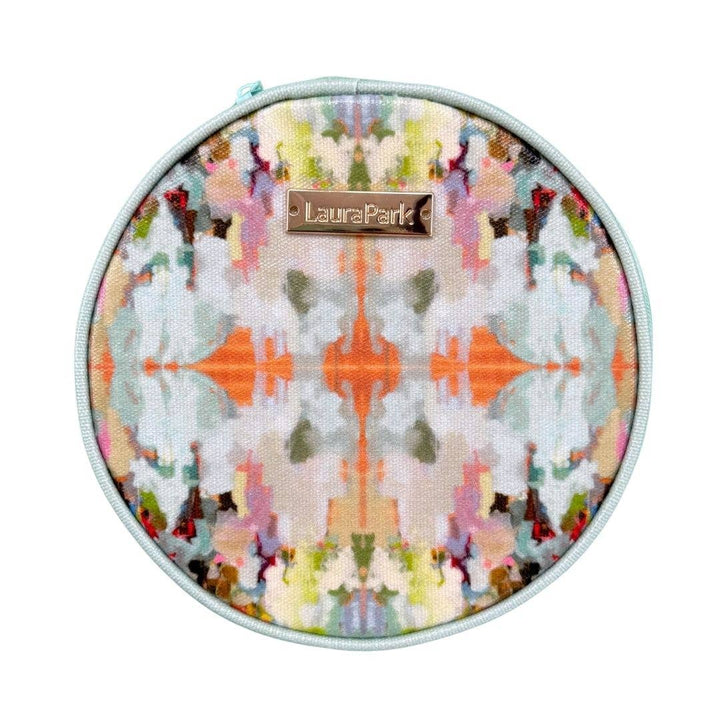 Laura Park Designs - Brooks Avenue Round Jewelry Case