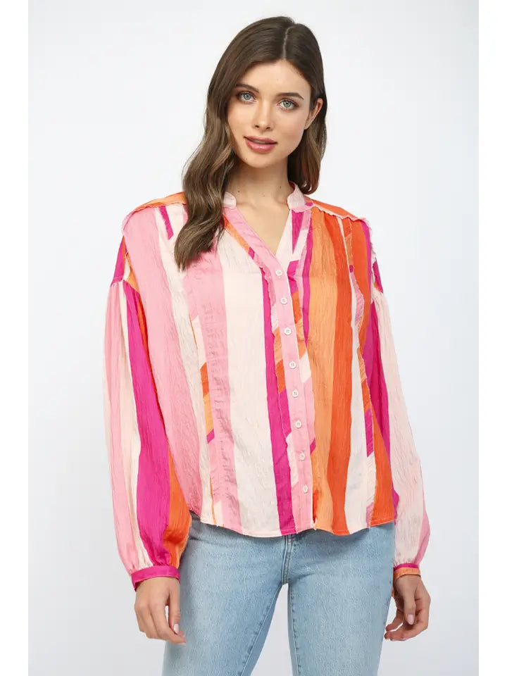 Boxy Button Down Shirt