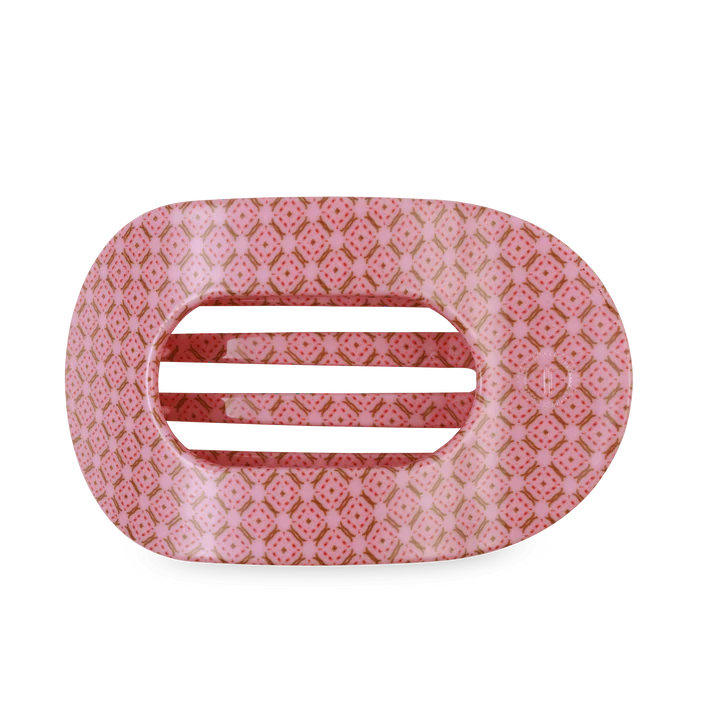 TELETIES x Laura Park Collection Berry Cozy Large Flat Round Hair Clip