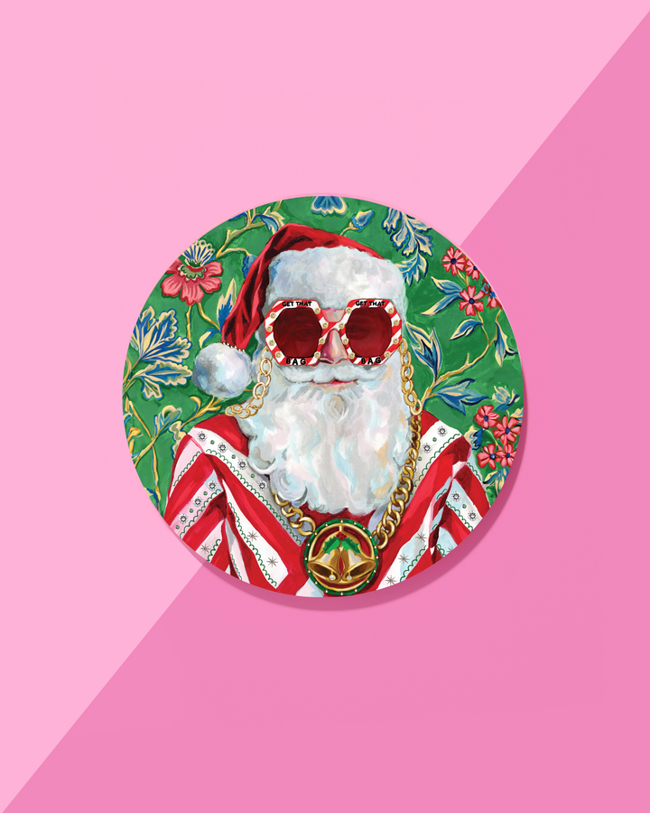 Tart By Taylor - Swanky Santa Acrylic Coaster