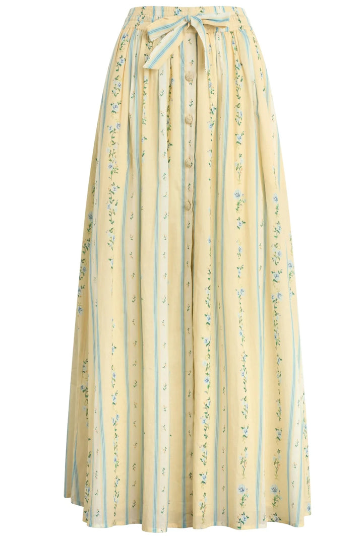 Via Nicola Skirt in Vintage Floral