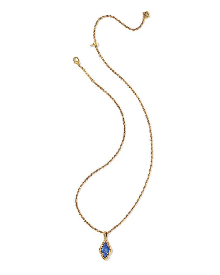 Adeline Vintage Short Pendant Necklace