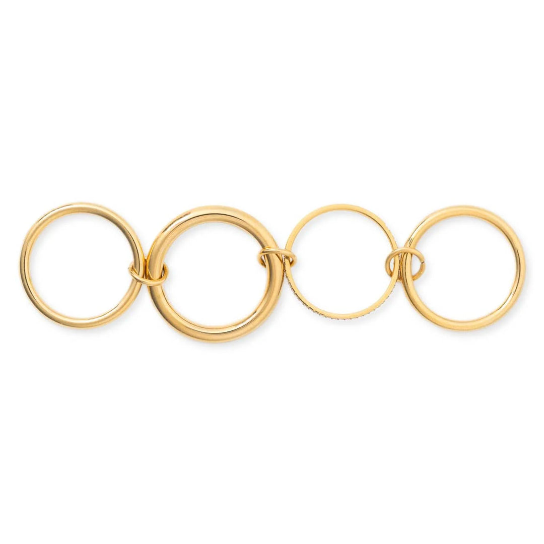 Everly Stacked Gold Ring