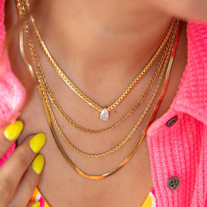 Marina Layered Gold Necklace
