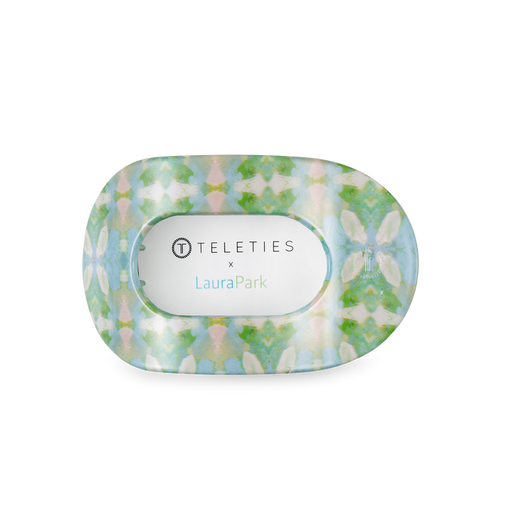 TELETIES - Elephant Falls | Medium | Flat Round Hair Clip