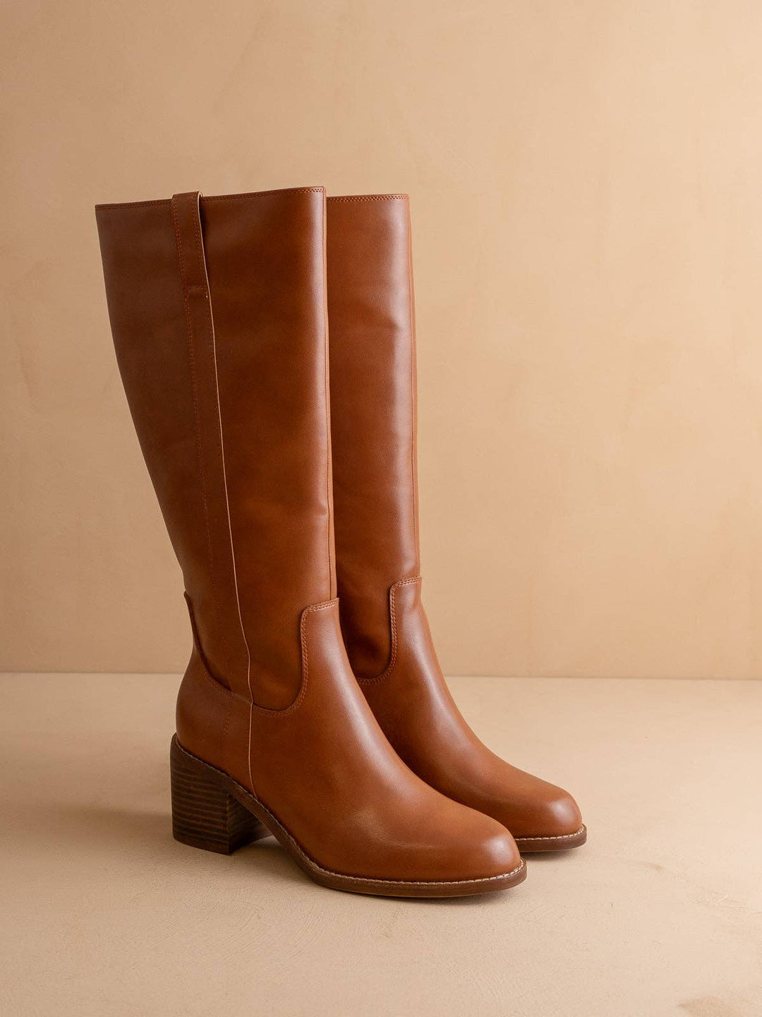 The Harriet | Brown Tall Riding Boot