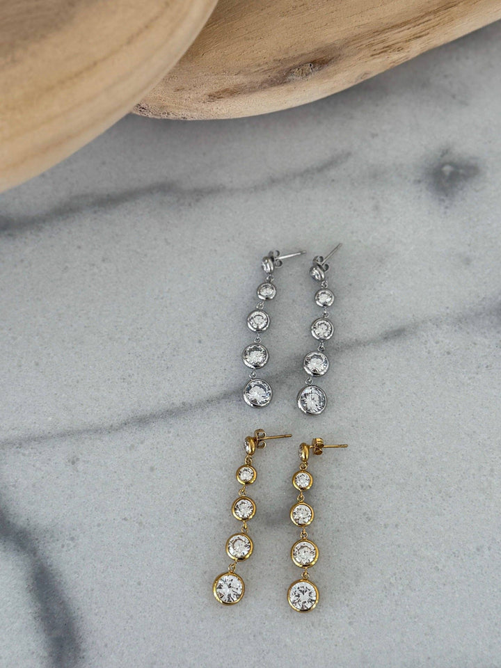 POLLY EARRINGS: GOLD