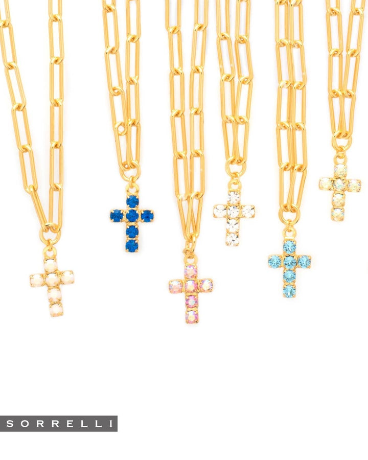 Sorrelli Carly Cross Pendant Necklace