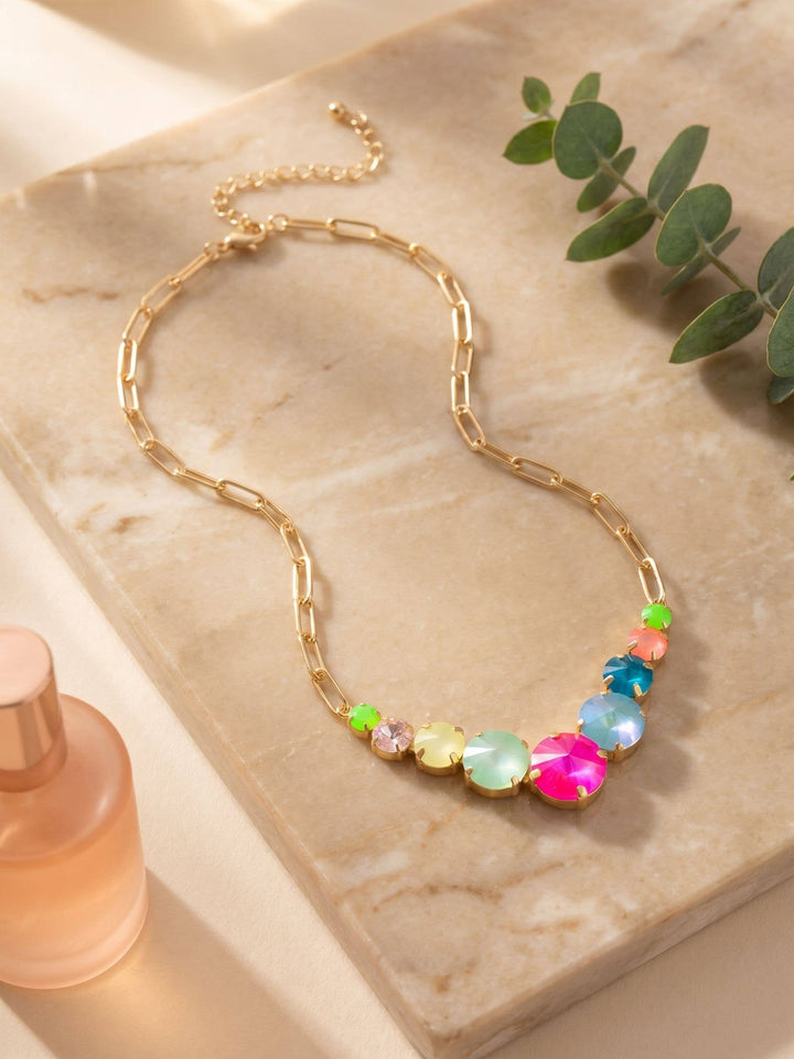 Sorrelli - Calista Tennis Necklace - NFZ1BGCCA