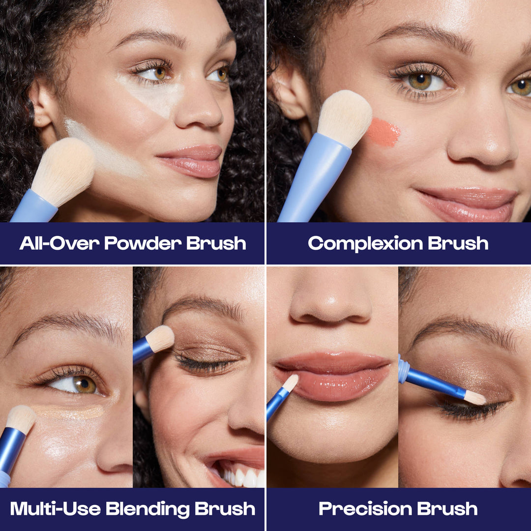 Alleyoop Overachiever - 4-in-1 Makeup Brush