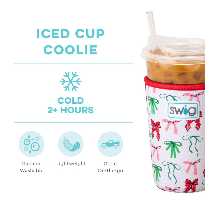 Ribbons and Bows Iced Cup Coolie